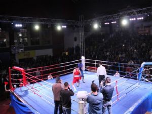 Canik'te  Muhteşem Boks Turnuvası