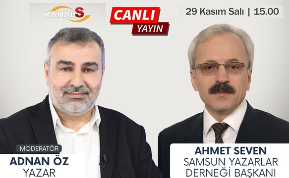 Ahmet Seven Kanal S Televizyonunda Adnan Öz'ün konuğu oluyor