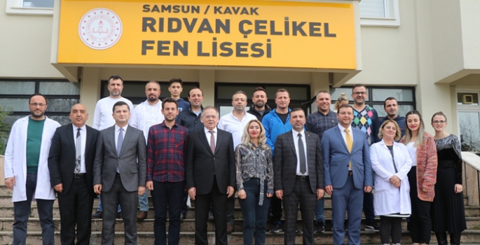 Başkan Demir Kavak'ta Öğretmenlerle biraraya geldi