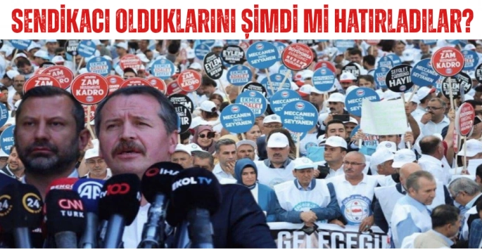Bu Muhteşem ikilinin Sendikacı Oldukları Akıllarına Yeni mi Geldi!