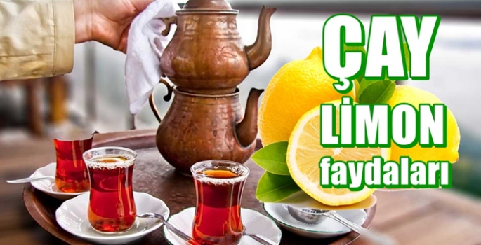 Çaya limon sıkarak içmenin faydaları
