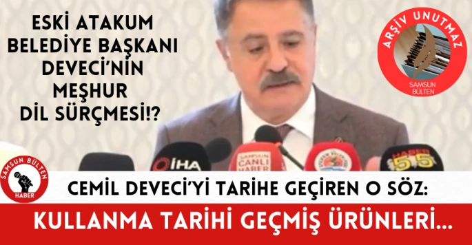 Cemil Deveci'yi unutturmayan dil sürçmesi!?