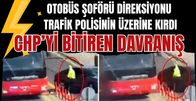 CHP Milletvekillerini taşıyan otobüs şaşkına çevirdi
