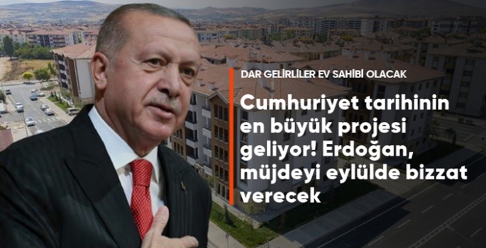 Cumhuriyet tarihinin en büyük sosyal konut projesi geliyor