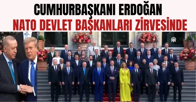 Cumhurbaşkanı Erdoğan NATO Devlet ve Hükümet Başkanları Zirvesine katıldı