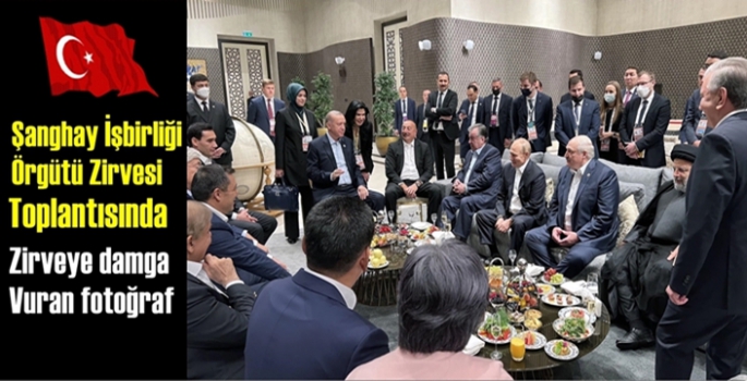 Cumhurbaşkanı Erdoğan Şanghay İşbirliği Örgütü Zirvesi için Özbekistan'da