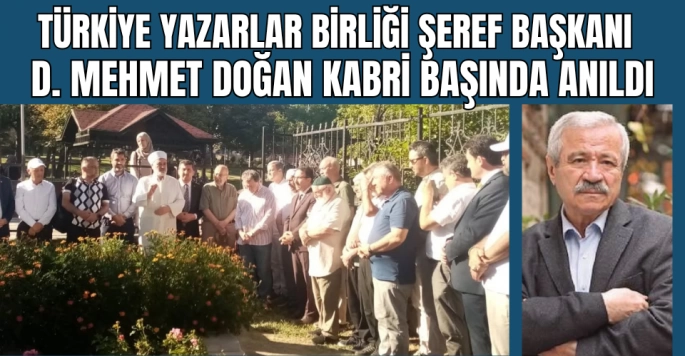 D. Mehmet Doğan dostları ve sevenleri tarafından anıldı.