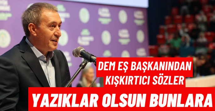 DEM Parti Eş Genel Başkanı Tuncer'den kışkırtıcı sözler