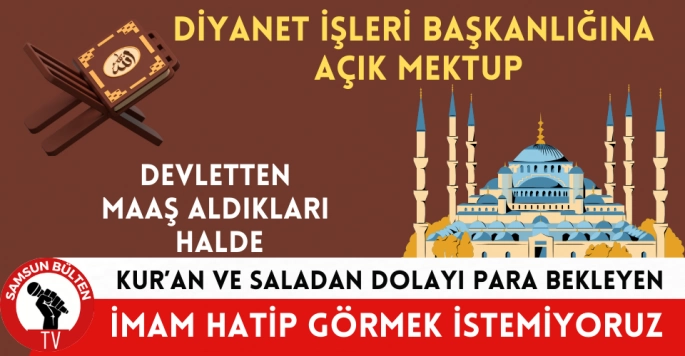 Diyanet İşleri Başkanlığına Açık Mektup