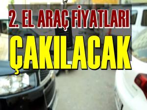 2. EL ARAÇ FİYATLARI DİBE ÇAKILACAK