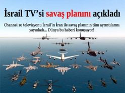 İsrail savaş planını açıkladı