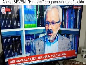 A HABER HATIRALAR PROGRAM KONUĞU AHMET SEVEN OLDU