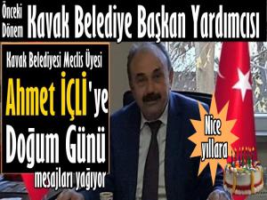 AHMET İÇLİ'YE YAŞ GÜNÜNDE MESAJ YAĞMURU