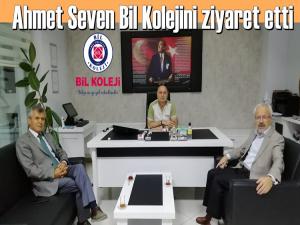 AHMET SEVEN SAMSUN BİL KOLEJİNİ ZİYARET ETTİ