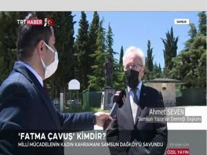 Ahmet Seven TRT HABER'de Fatma Çavuşu konuştu