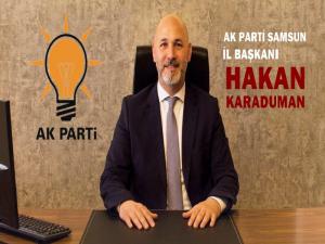 AK Parti Samsun İl Başkanı Av. Hakan Karaduman oldu