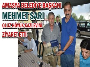 AMASYA BELEDİYE BAŞKANI SARI KAZI EVİNİ ZİYARET ETTİ