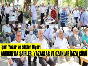 ANDIRIN'DA ŞAİRLER, YAZARLAR VE OZANLAR İMZA GÜNÜ