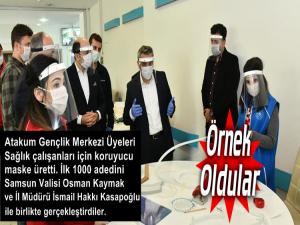 ATAKUM GENÇLİK MERKEZİ ÖRNEK OLUYOR