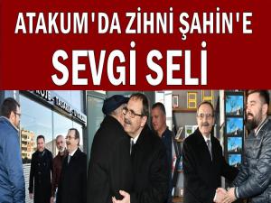 ATAKUMLULARDAN ZİHNİ ŞAHİN'E SEVGİ SELİ