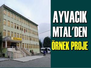 AYVACIK MTALDEN YENİ BİR PROJE DAHA