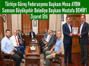 BAŞKAN MUSA AYDIN'DAN SAMSUN'DA BİR DİZİ ZİYARET