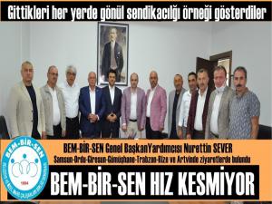 BEM-BİR-SEN'den Gönül Sendikacılığı örneği