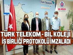 Bil Koleji  ileTürk Telekom arasında işbirliği protokolü imzalandı