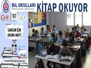 SAMSUN BİL KOLEJİ ÖĞRENCİLERİ OKUYOR