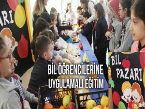 BİL KOLEJİNDE UYGULAMALI ALIŞVERİŞ EĞİTİMİ