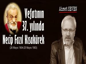 BİR BÜYÜK MÜTEFEKKİR NECİP FAZIL KISAKÜREK