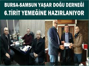 Bursa-Samsun Yaşar Doğu Derneğinden örnek davranış