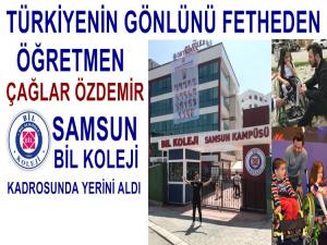 ÇAĞLAR ÖZDEMİR SAMSUN BİL KOLEJİ KADROSUNDA 