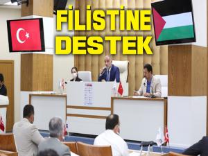 Canik Belediye Meclisi'nden Filistine Destek