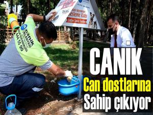 Canik can dostlarına sahip çıkıyor