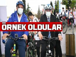 'Canik'te Gençler Pedal Çeviriyor' etkinliğine büyük ilgi