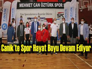 Canikte Spor Hayat Boyu Devam Ediyor