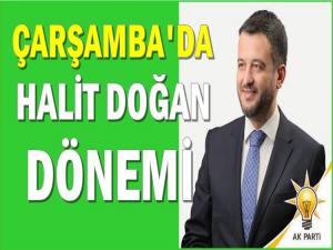 ÇARŞAMBA'DA HALİT DOĞAN DÖNEMİ 