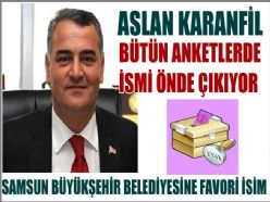 Aslan Karanfil Anketlerde açık ara önde