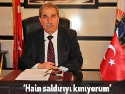 SALDIRIYI SERT DİLLE KINADI