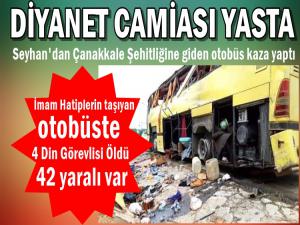 DİYANET CAMİASINI YASA BOĞAN KAZA 