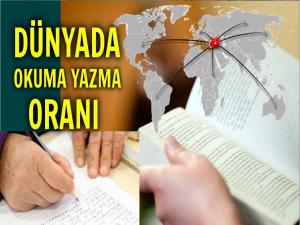 DÜNYADA 750 MİLYON KİŞİ OKUMA YAZMA BİLMİYOR