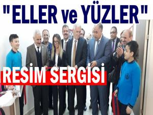 ELLER ve YÜZLER RESİM SERGİSİ BEĞENİ TOPLADI