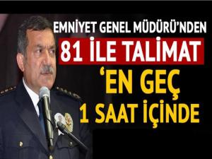 EMNİYET GENEL MÜDÜRÜNDEN ÖNEMLİ AÇIKLAMA