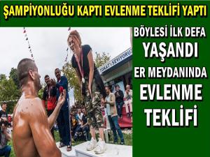 ER MEYDANINDA EVLİLİK TEKLİFİ