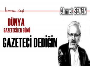 GAZETECİ DEDİĞİN