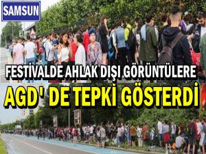 GENÇLİK FESTİVALİNDEKİ AHLAK DIŞI GÖRÜNTÜLERE TEPKİ 