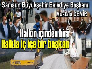 HALKIN İÇİNDE BİR BAŞKAN: MUSTAFA DEMİR