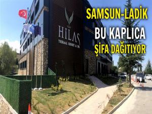 HAMAMAYAĞINDAKİ HİLAS TERMAL OTEL ŞİFA DAĞITIYOR 