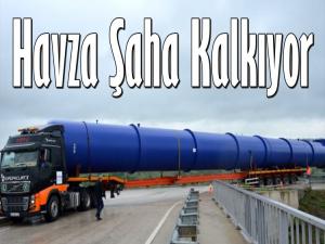 HAVZA GAZ BETON FABRİKASI İÇİN ÇİNDEN GETİRİLDİ